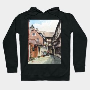 Barracks Passage, Shrewsbury , Shropshire, England Hoodie